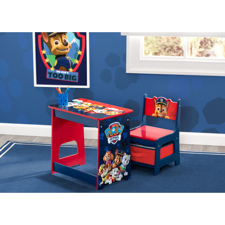 Delta Children Nick Jr. PAW Patrol Kids 2 Piece Activity Table and